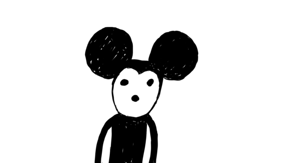 미키마우스 가면을 쓴 남자 The Man Inside Mickey